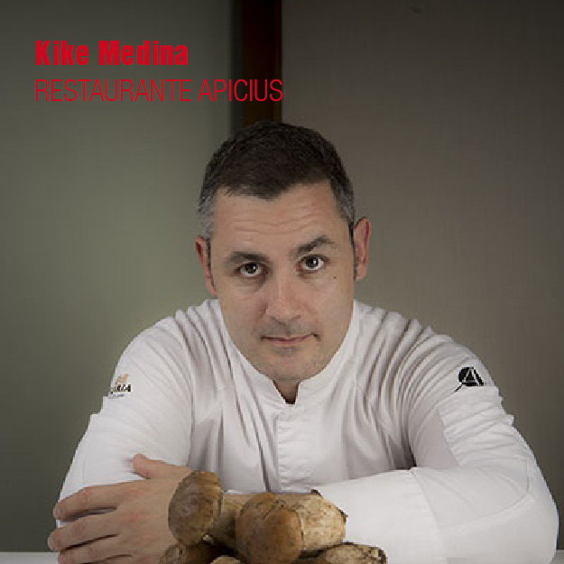 Apicius. Kike Medina. restaurantes del valencia culinary festival