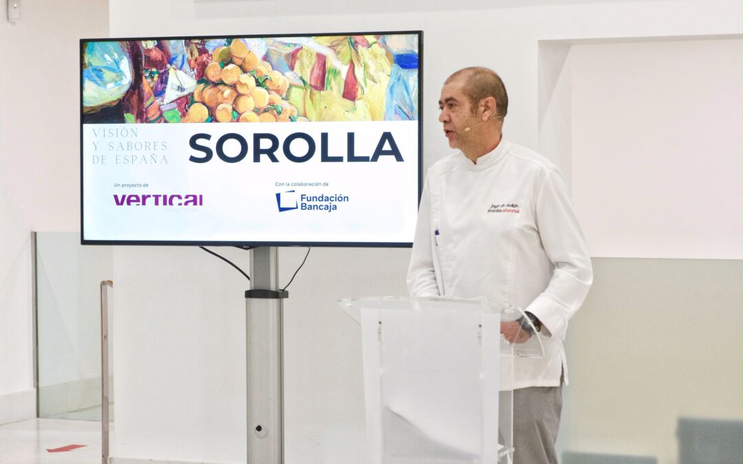 Jorge de andres. Menú sorolla. Valencia Culinary Festival