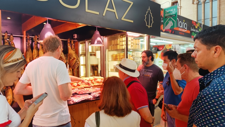 VALENCIA CULINARY FESTIVAL. VISITA MERCADO CENTRAL VALENCIA. BERND KNOLLER 2