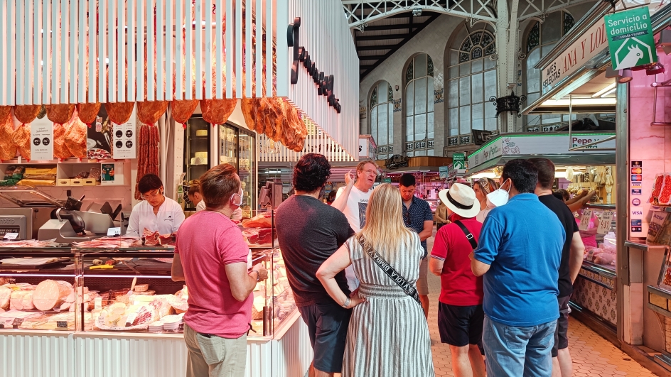 VALENCIA CULINARY FESTIVAL. VISITA MERCADO CENTRAL VALENCIA. BERND KNOLLER 2