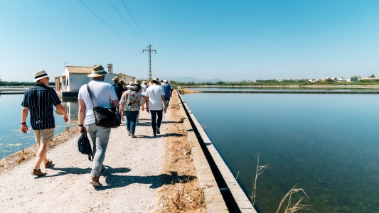 Visita al tancat de la D.O. Arros de Valencia