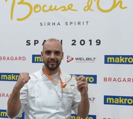 carlos julian de restaurante ampar finalista del Bocuse d'Or participa en el Valencia Culinary Festival